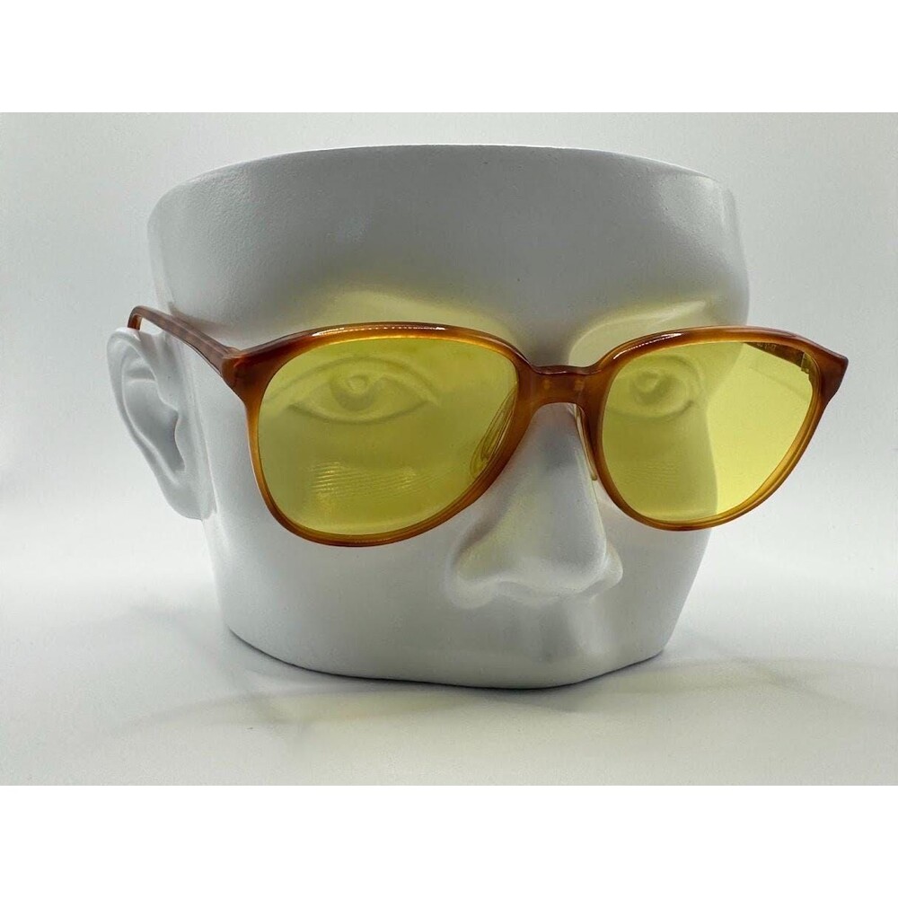 NEW Vintage Sunglasses | Preppy Tortoise Style | Yellow Lens | #864 | USA Made